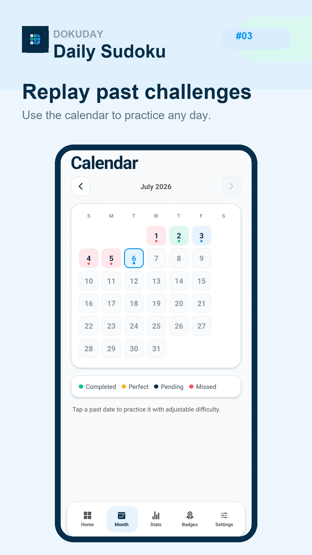 DokuDay: Daily Sudoku screenshot